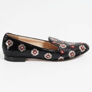 ✨PRADA✨ - Sequin Smoking Slippers/Loafers - Sz 40